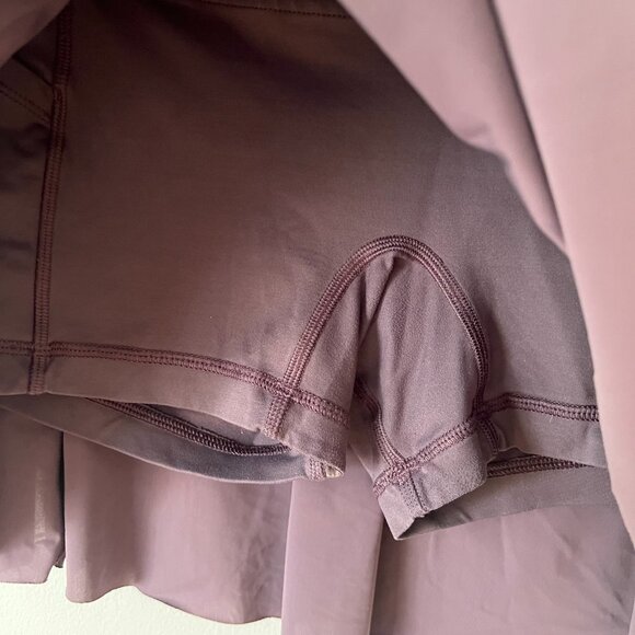 Lululemon Lost In Pace Skirt Skort Black Currant Women's Size 6 Tall - Picture 5 of 10